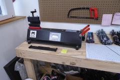 Kirkpatrick Golf frequency analyzer measures the flex of the golf shaft